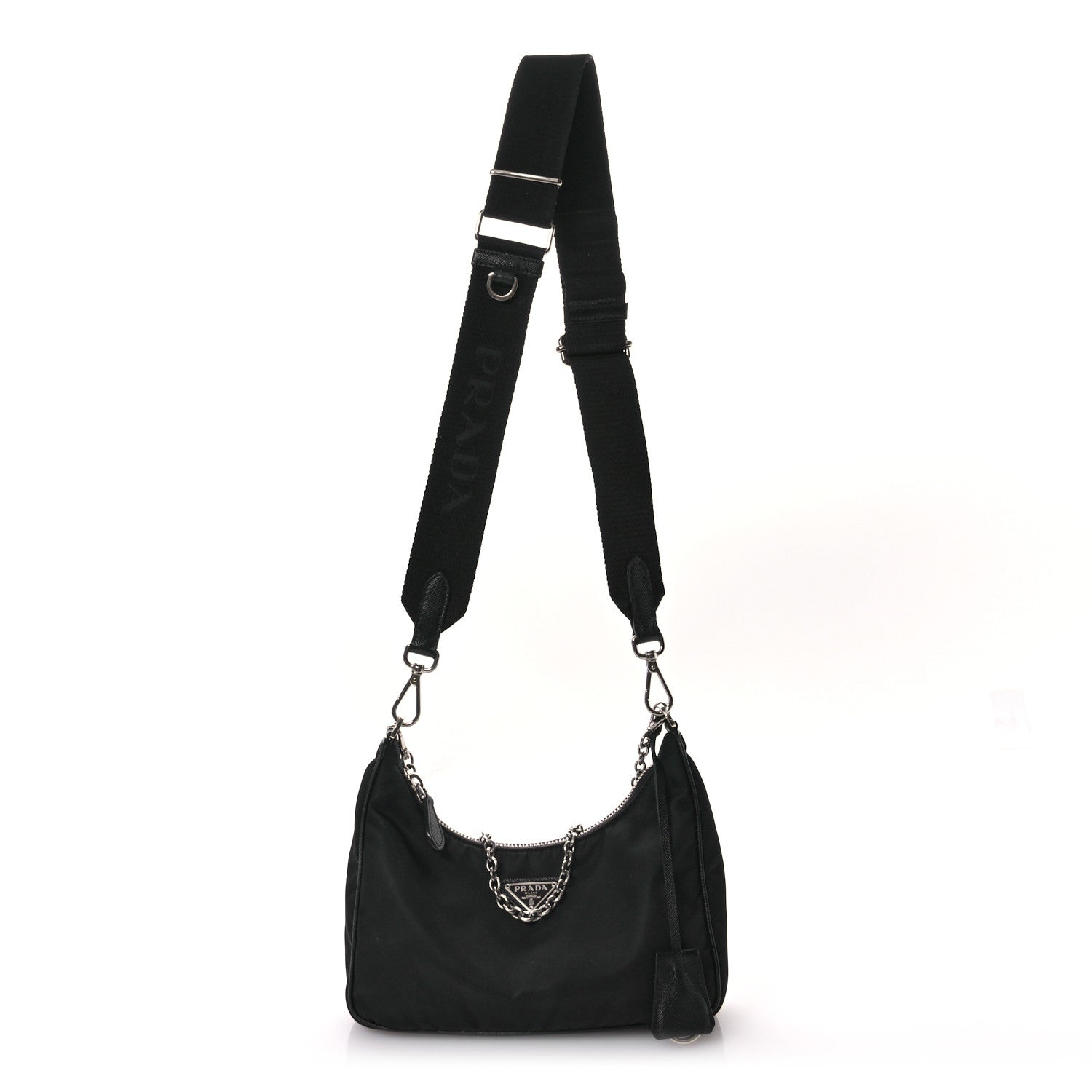 Prada Nylon Re-Edition 2005 Shoulder Bag Black 1 of 11