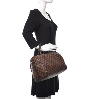 Louis Vuitton Damier Ebene Speedy Bandouliere 30 3 of 12