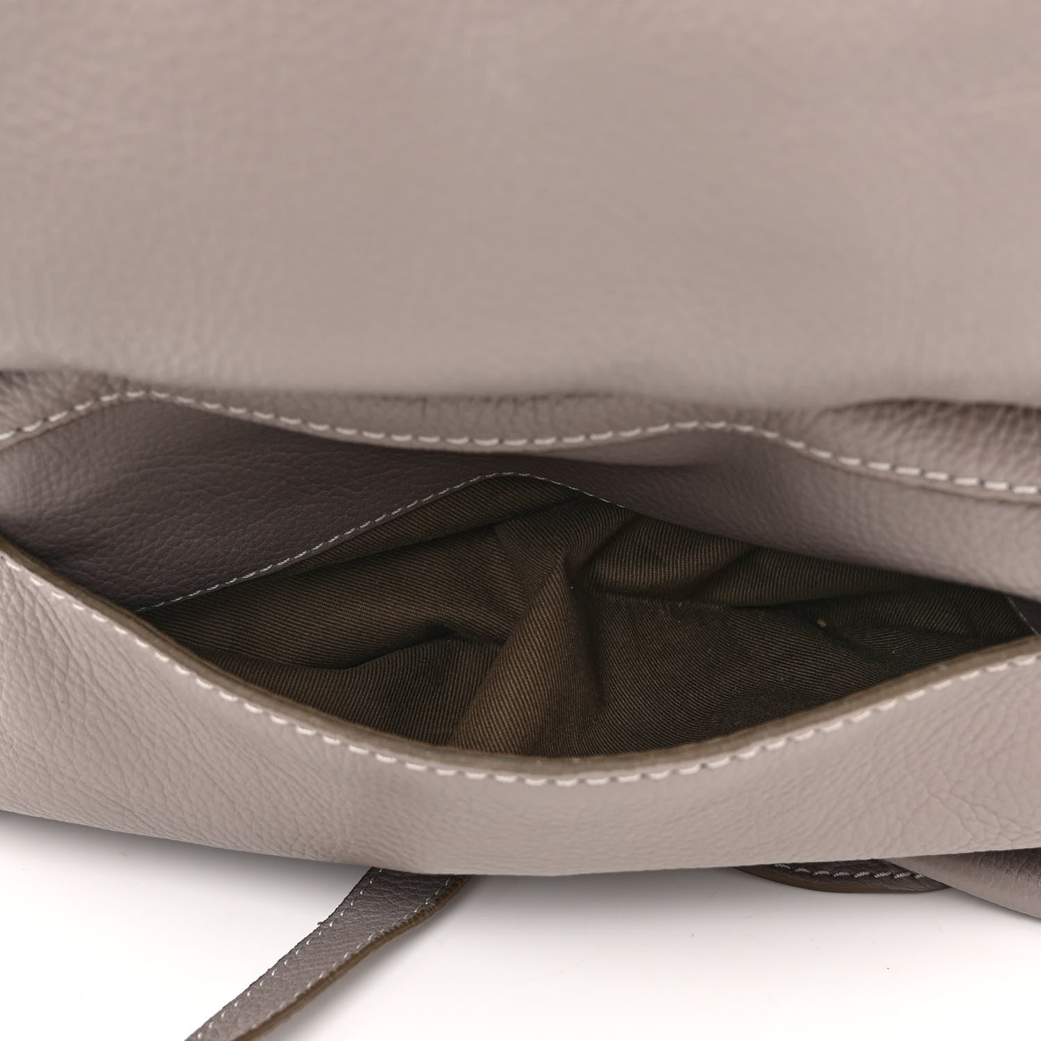 Chloe Calfskin Medium Marcie Satchel Cashmere Grey 6 of 11