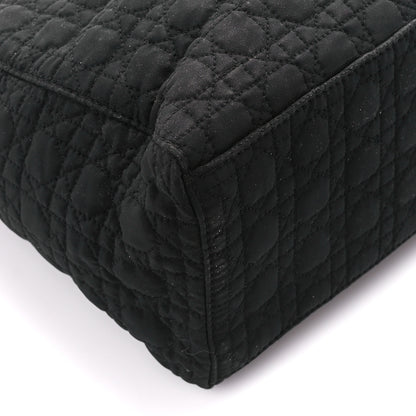 Christian Dior Nylon Cannage Large Lady Dior Black 10 of 11