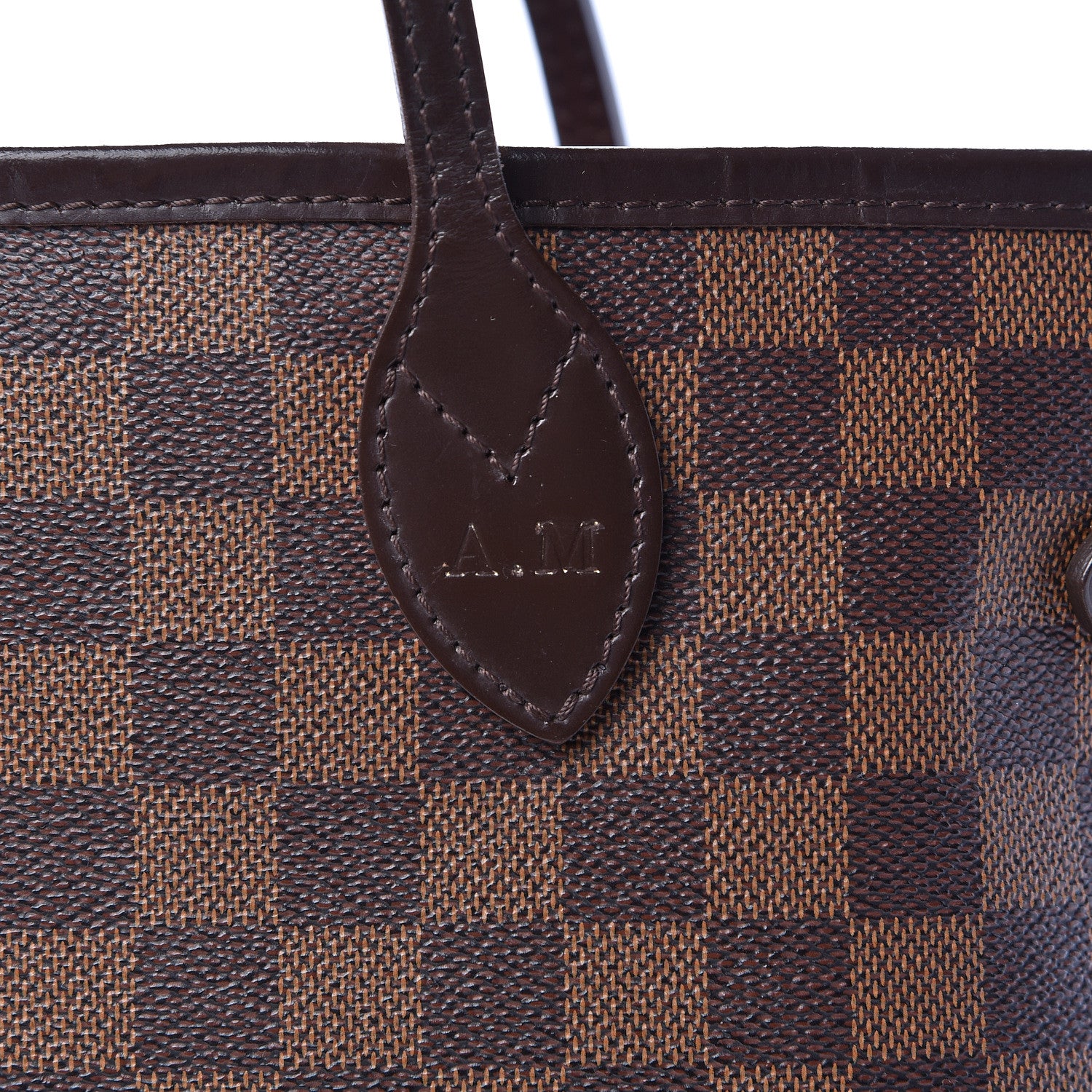 Louis Vuitton Damier Ebene Neverfull MM 8 of 17