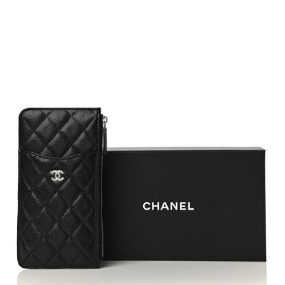 Chanel Caviar Quilted Classic iPhone Pouch Black 11 of 11
