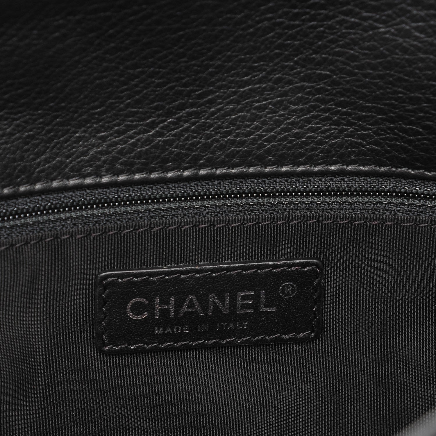 Chanel Calfskin Quilted Bowling Bag Black 6 of 8