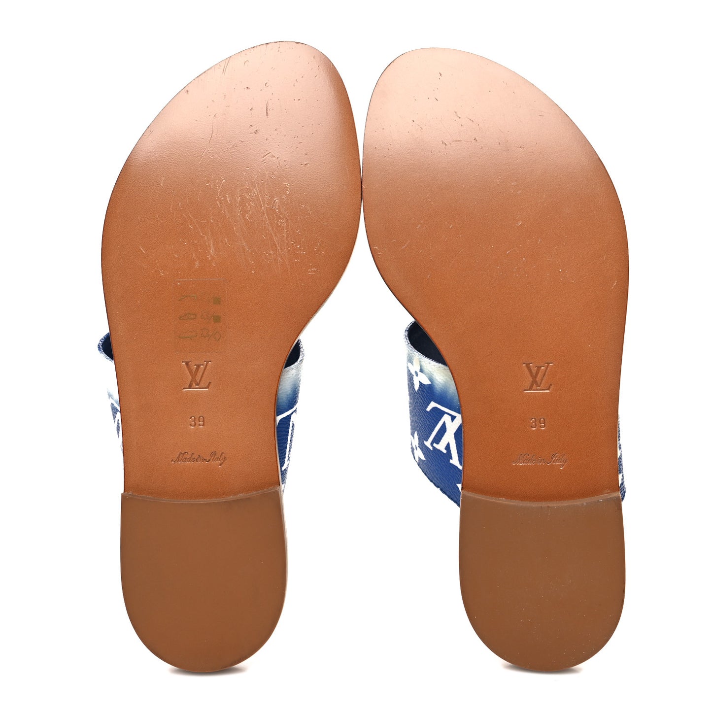 Monogram Escale Palma Sandals 39 Blue
