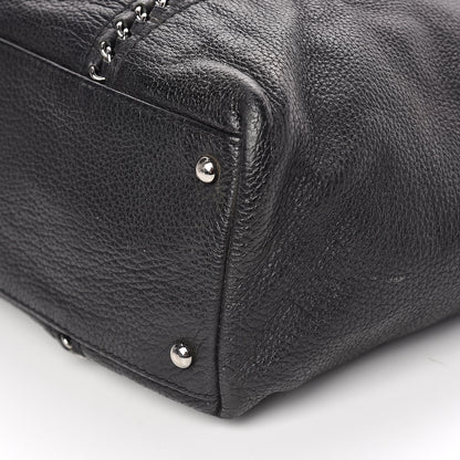 Chanel Deerskin Luxe Ligne Tote Black 10 of 11