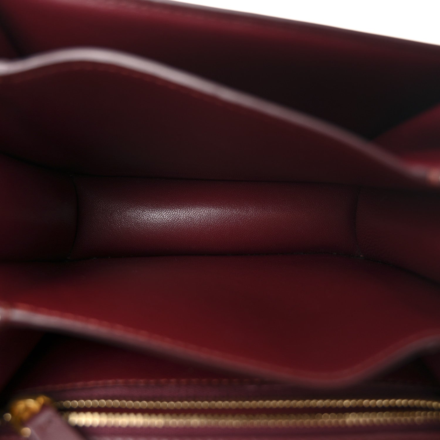 Celine Box Calfskin Small Classic Box Flap Bag Burgundy 5 of 11