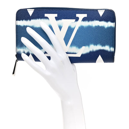 Louis Vuitton Monogram Escale Zippy Wallet Blue 2 of 7