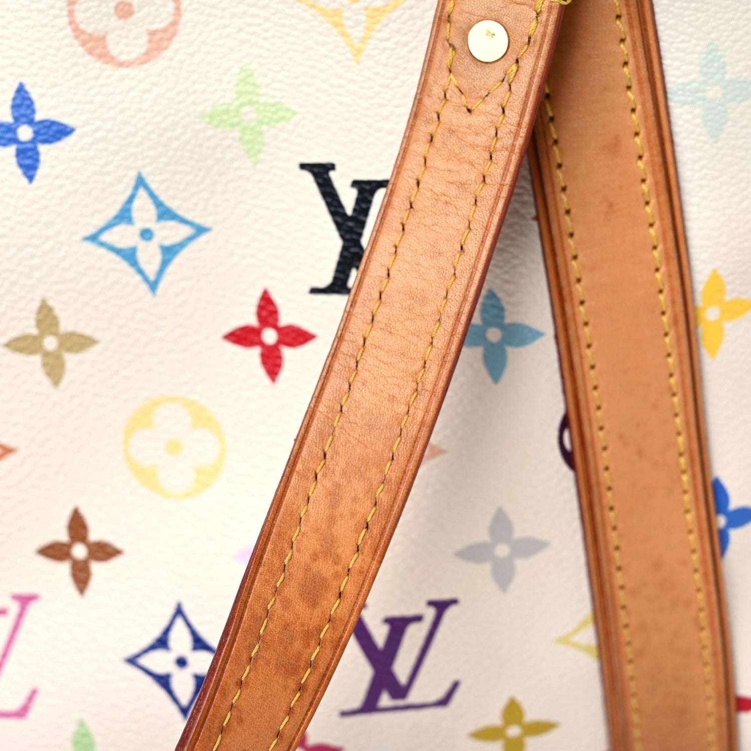 Louis Vuitton Monogram Multicolor Aurelia GM White 26 of 26
