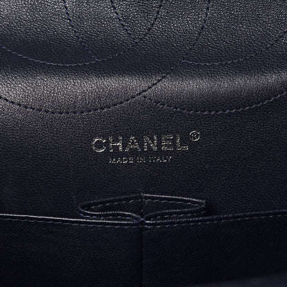Chanel Aged Calfskin Quilted 2.55 Reissue 227 Flap Navy Blue 7 of 11