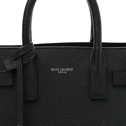 Saint Laurent Grained Calfskin Nano Sac De Jour Black 10 of 15
