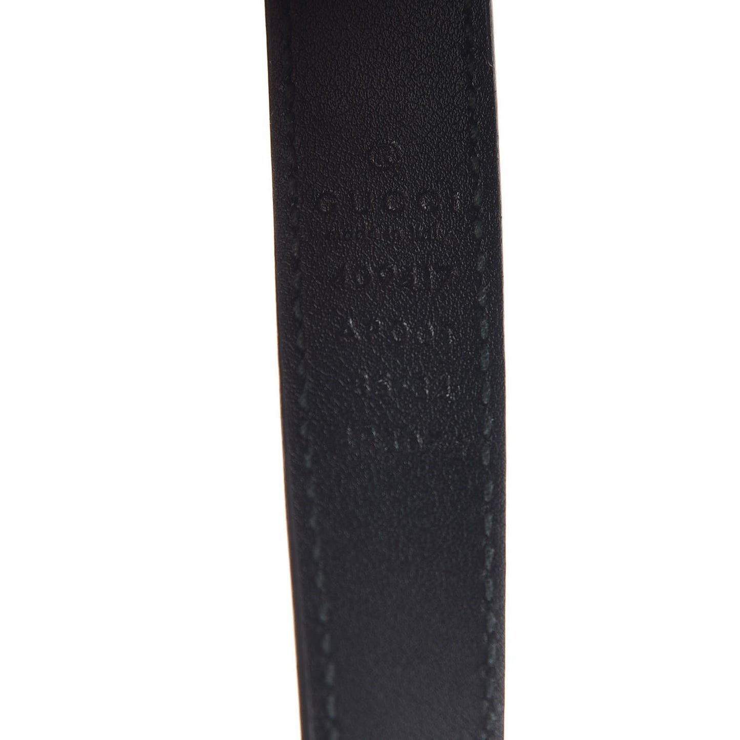 Calfskin Double G 20mm Belt 85 34 Black