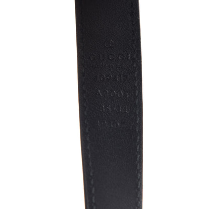 Gucci Calfskin Double G 20mm Belt 85 34 Black 4 of 7