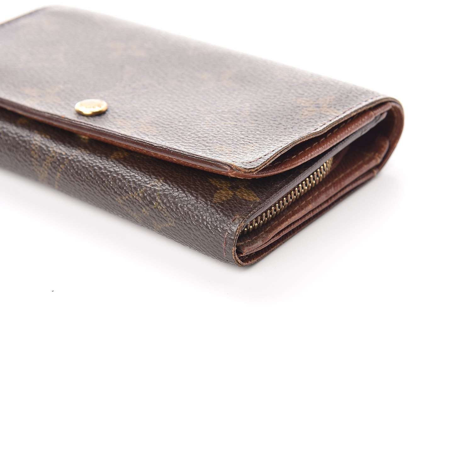 Louis Vuitton Monogram Porte-Monnaie Tresor Wallet 11 of 12