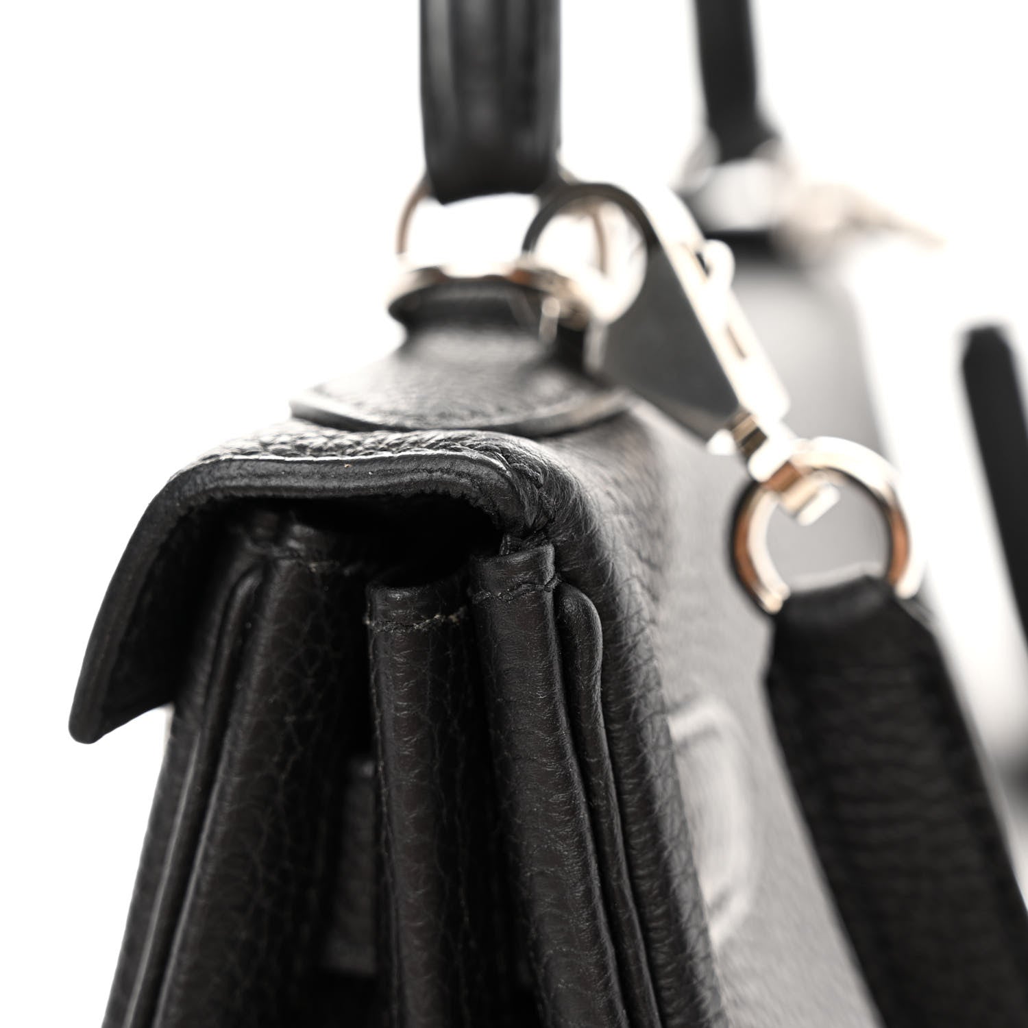 Hermes Togo Kelly Retourne 28 Black 12 of 14
