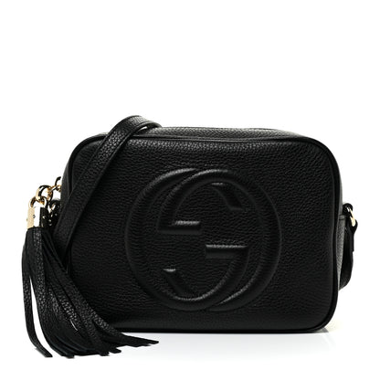 Gucci Pebbled Calfskin Small Soho Disco Bag Black 1 of 12