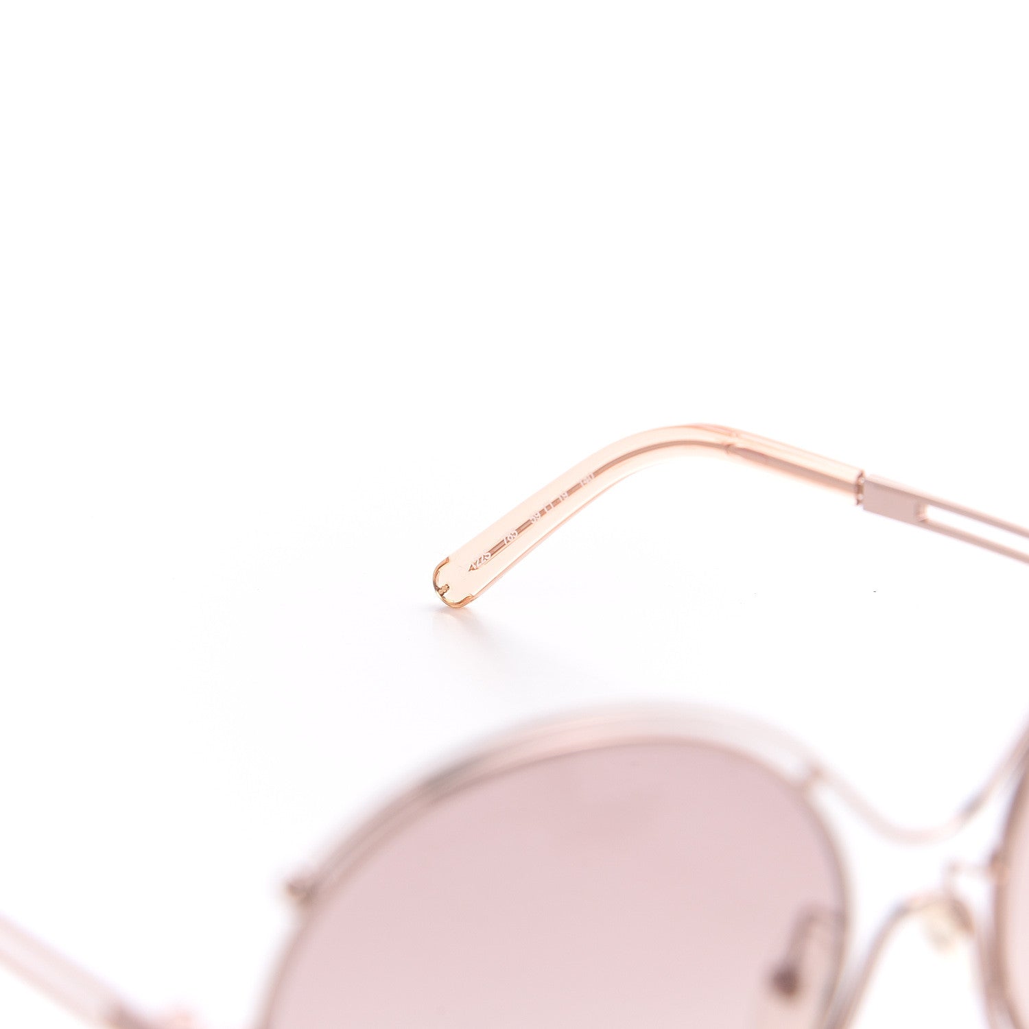 Chloe Isidora Oversized Round Sunglasses CE122S Rose Gold 5 of 6