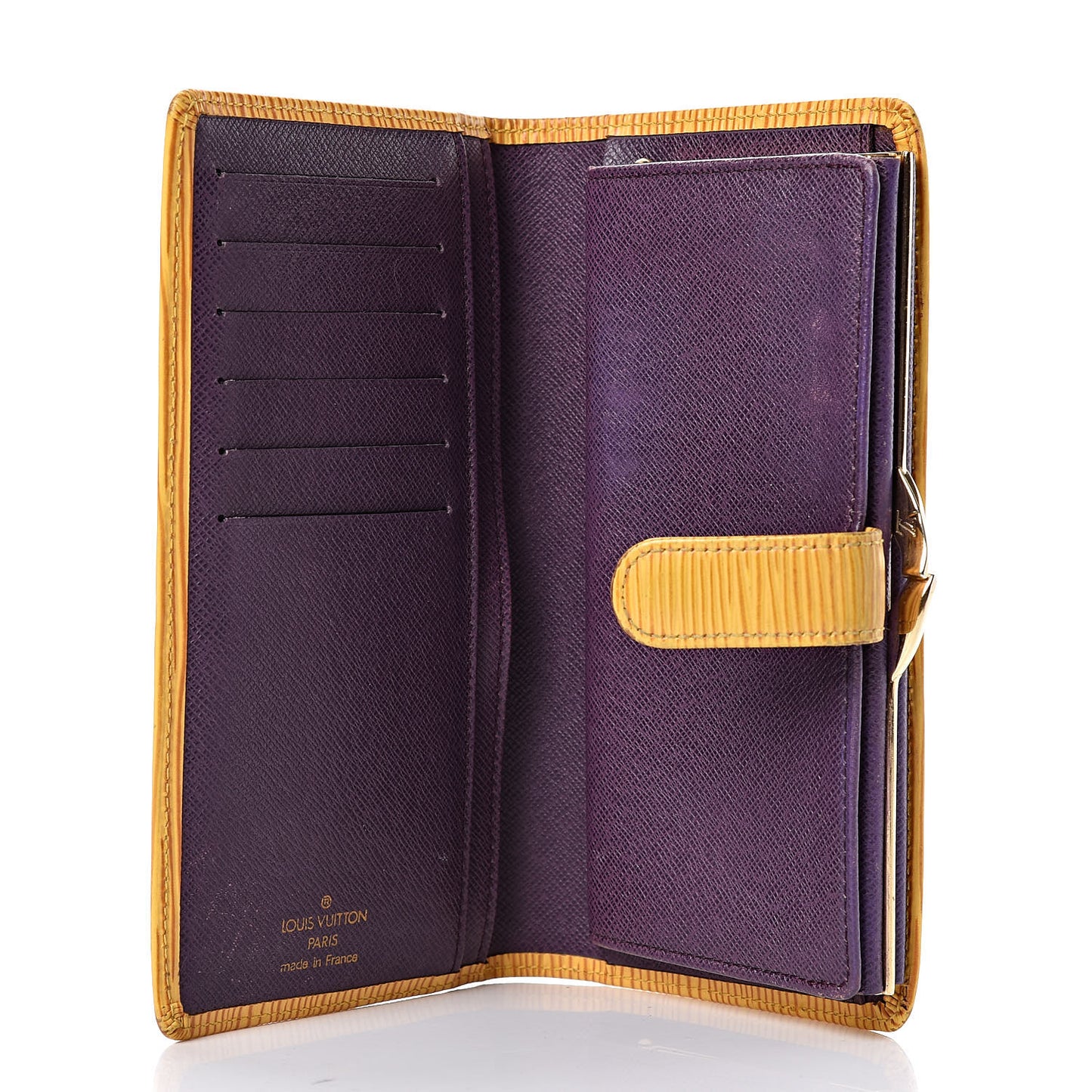 Epi Continental French Purse Wallet Tassil