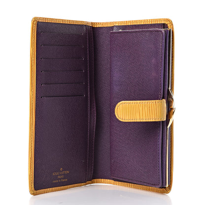 Louis Vuitton Epi Continental French Purse Wallet Tassil 5 of 15
