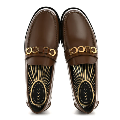 Gucci Millennial Ribot Mens Cara Loafers 11 Brown Sugar 2 of 10