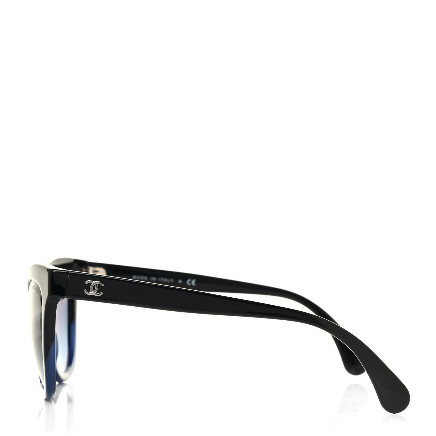 Chanel Acetate CC Cat Eye Summer Sunglasses 5350 Black 3 of 8