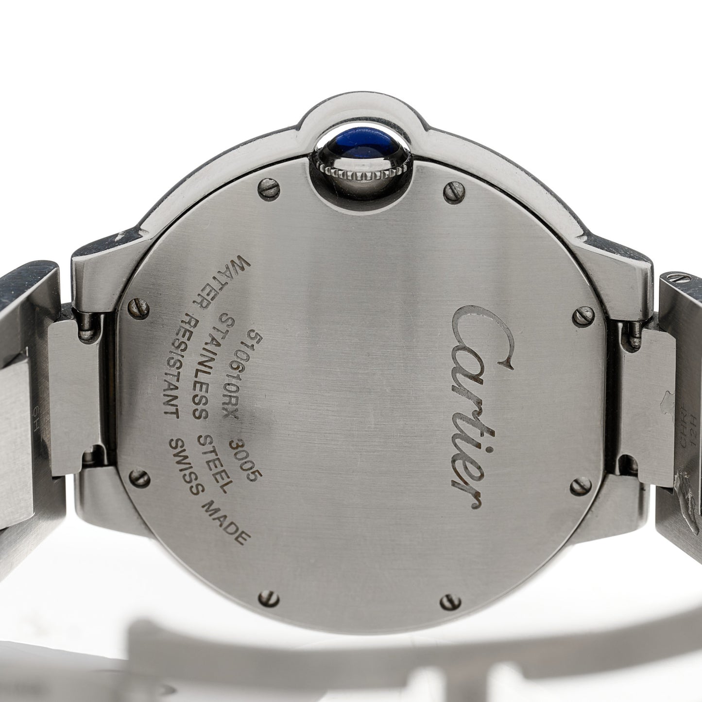 Stainless Steel 36mm Ballon Bleu De Cartier Quartz Watch