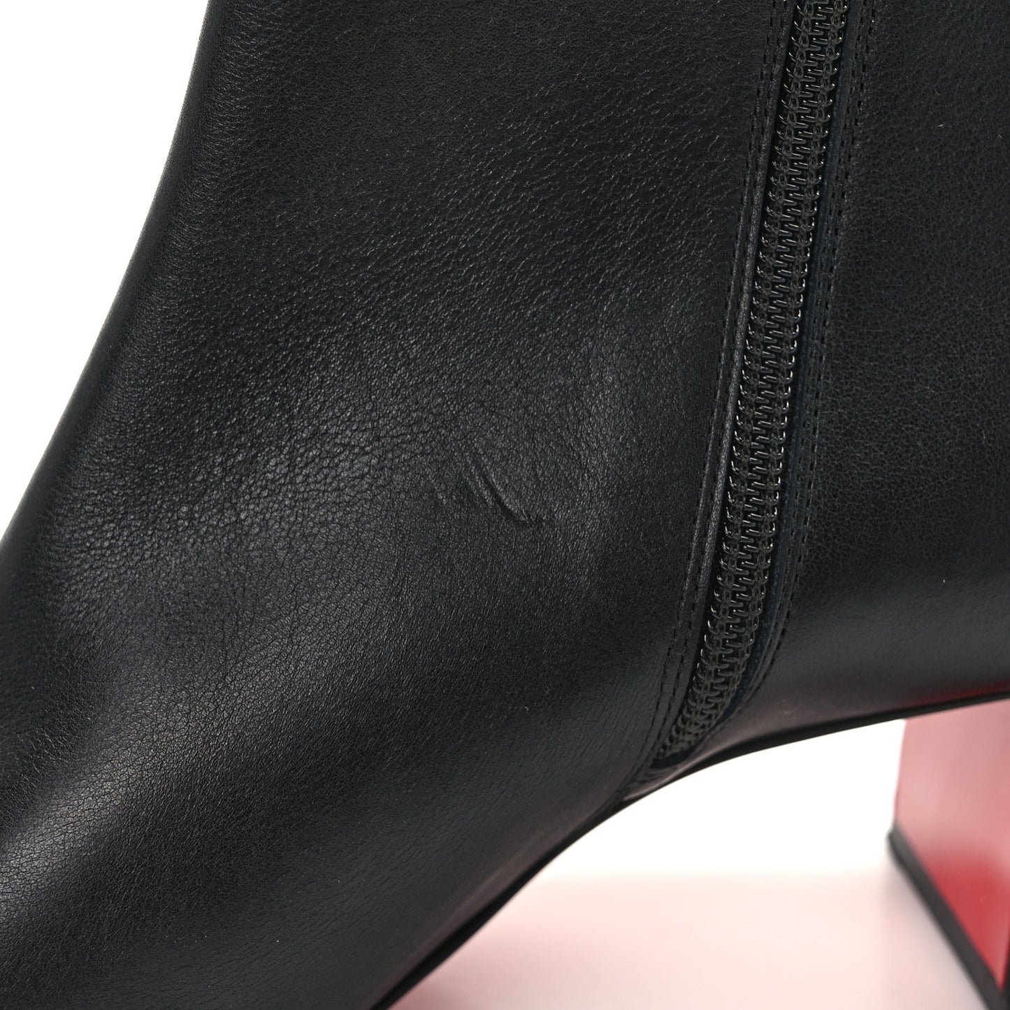 Calfskin Turela 55 Ankle Boots 38 Black