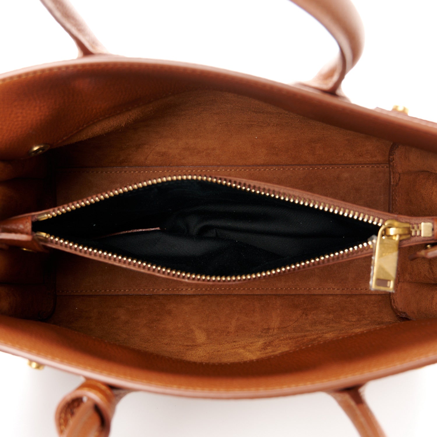 Saint Laurent Grained Calfskin Baby Sac De Jour Supple Canyon 5 of 11