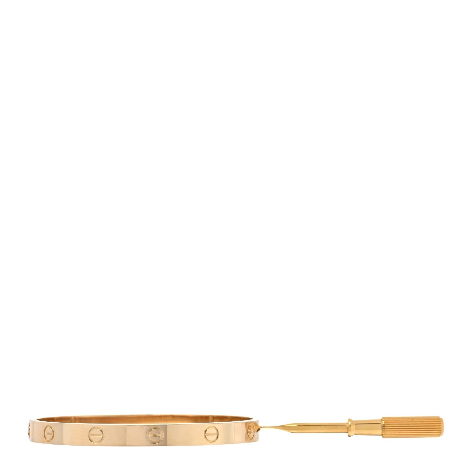 Cartier 18K Yellow Gold LOVE Bracelet 18 4 of 7