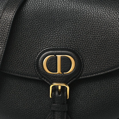 Christian Dior Grained Calfskin Medium Bobby Flap Black 8 of 11