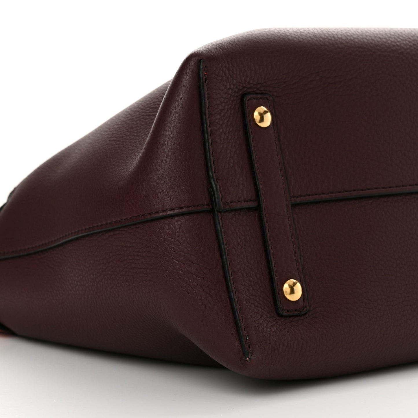 Marais Calfskin Medium Belt Bag Deep Claret