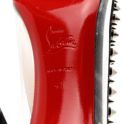 Christian Louboutin Jeans Punk Galativi Spikes 85 Pumps 41 Version 41 7 of 8