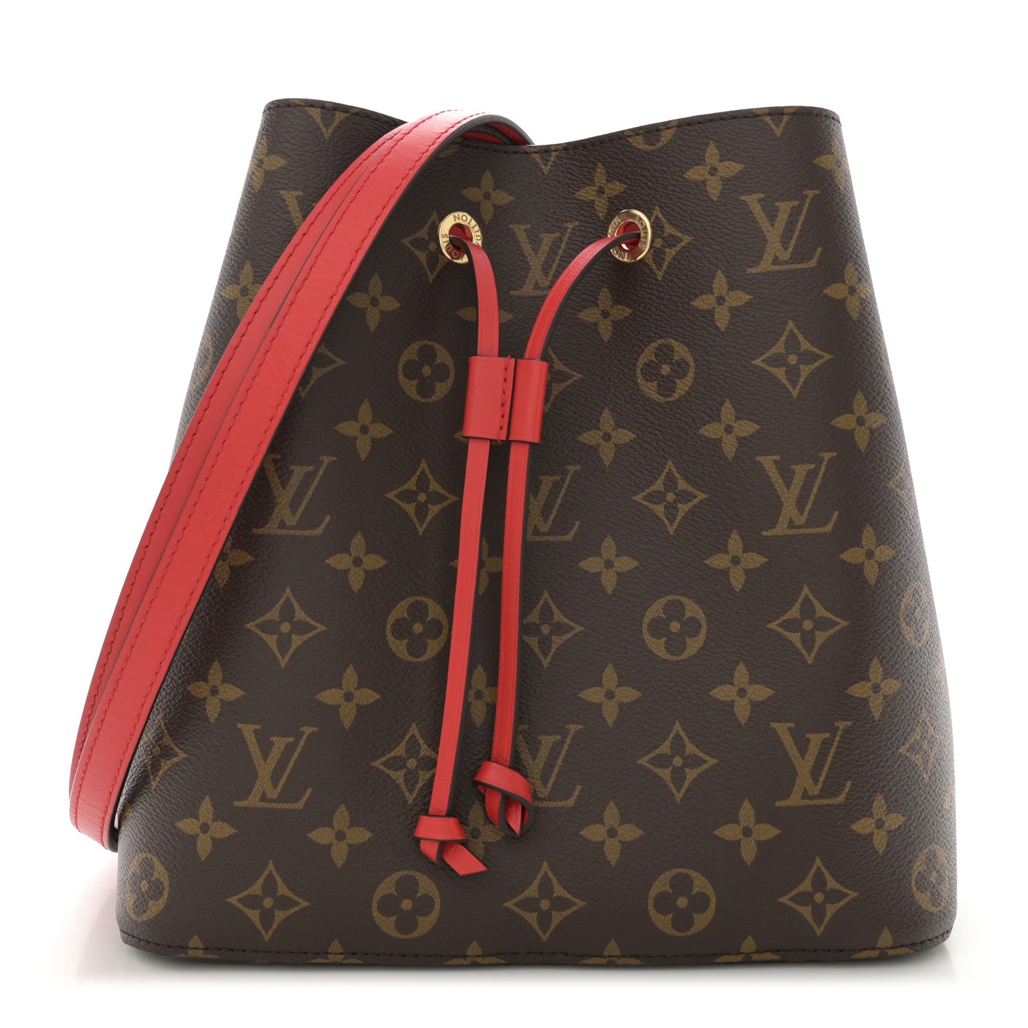 Louis Vuitton Monogram Neonoe MM Coquelicot 1 of 10