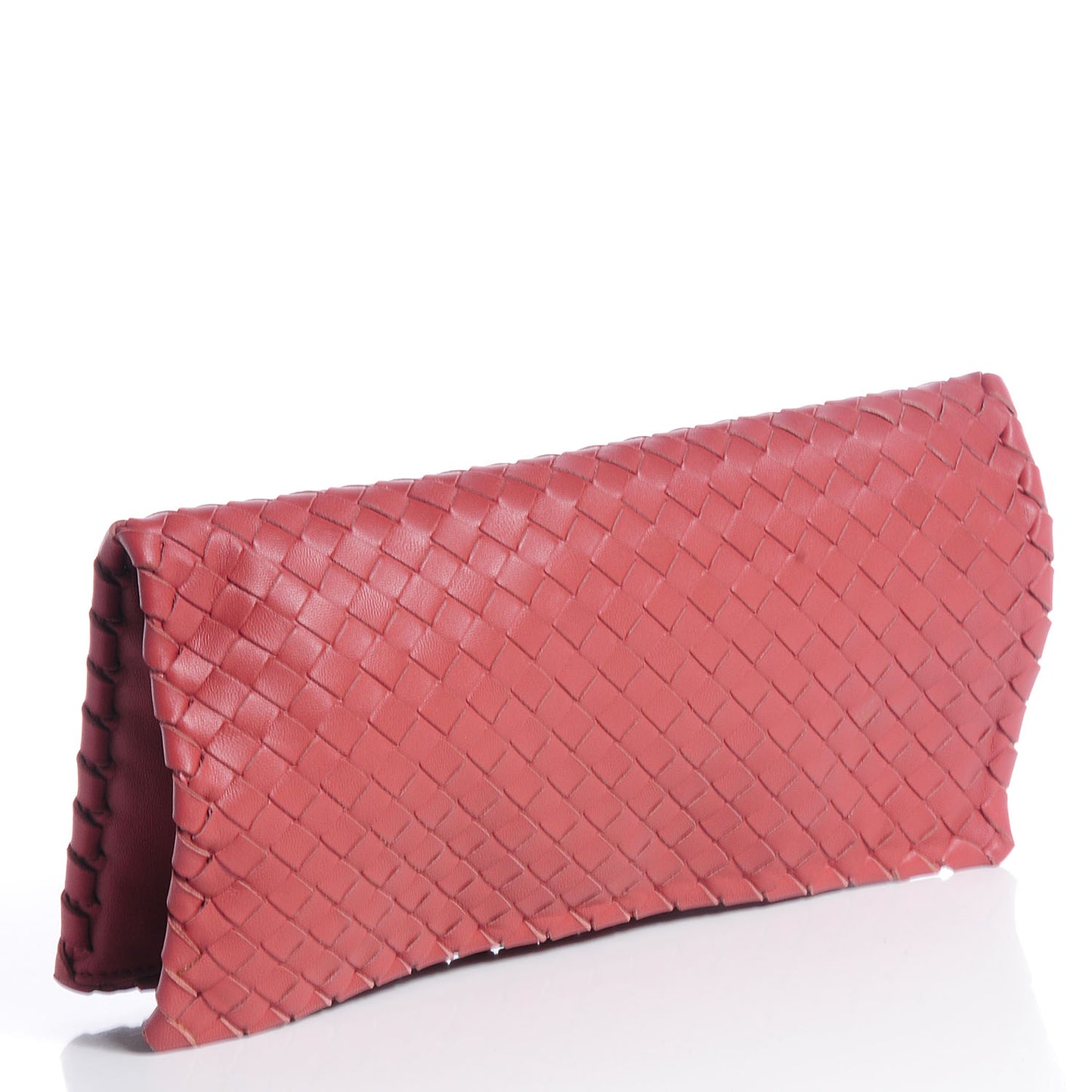 Nappa Intrecciato Turnlock Clutch Appia