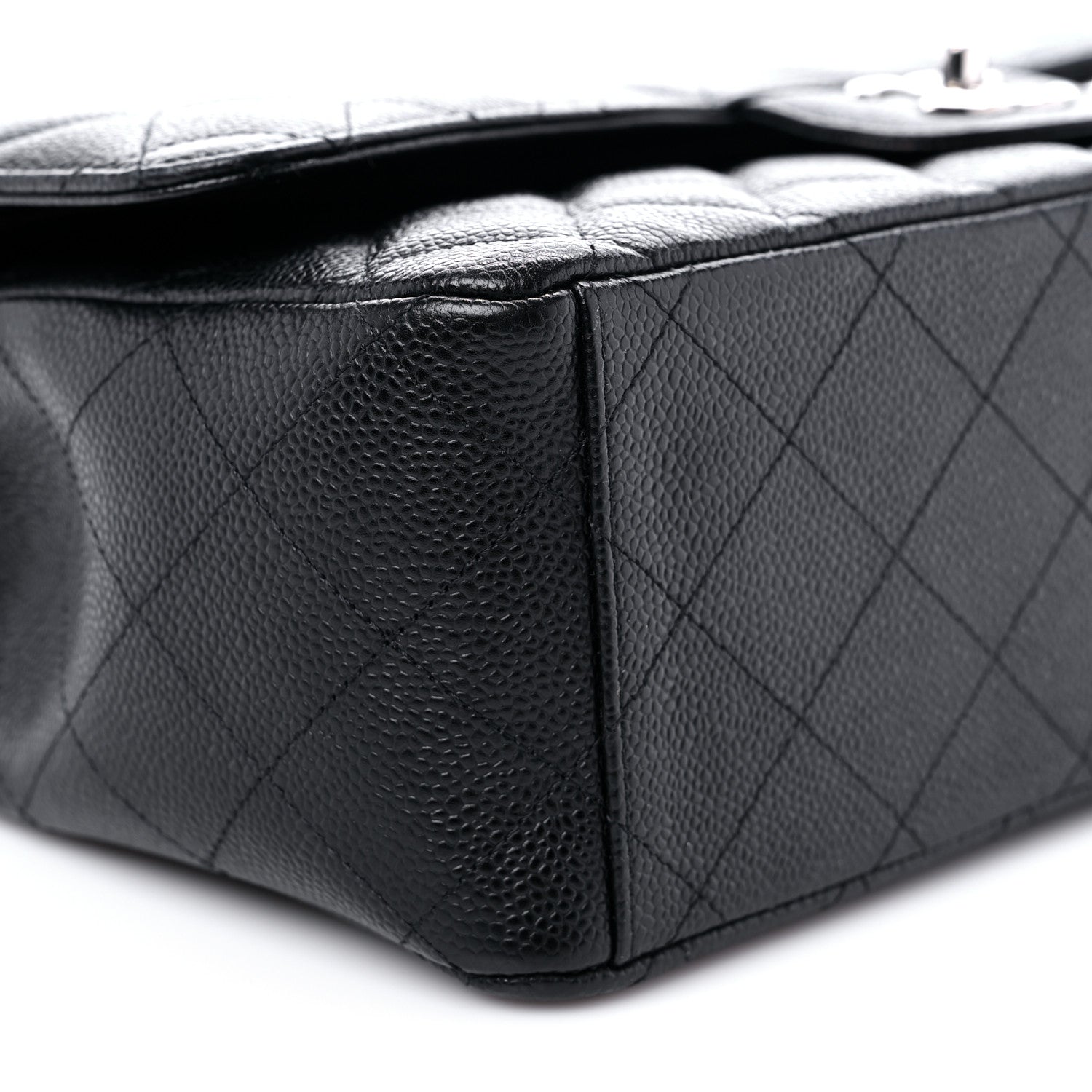Chanel Caviar Quilted Maxi Double Flap Black 8 of 13