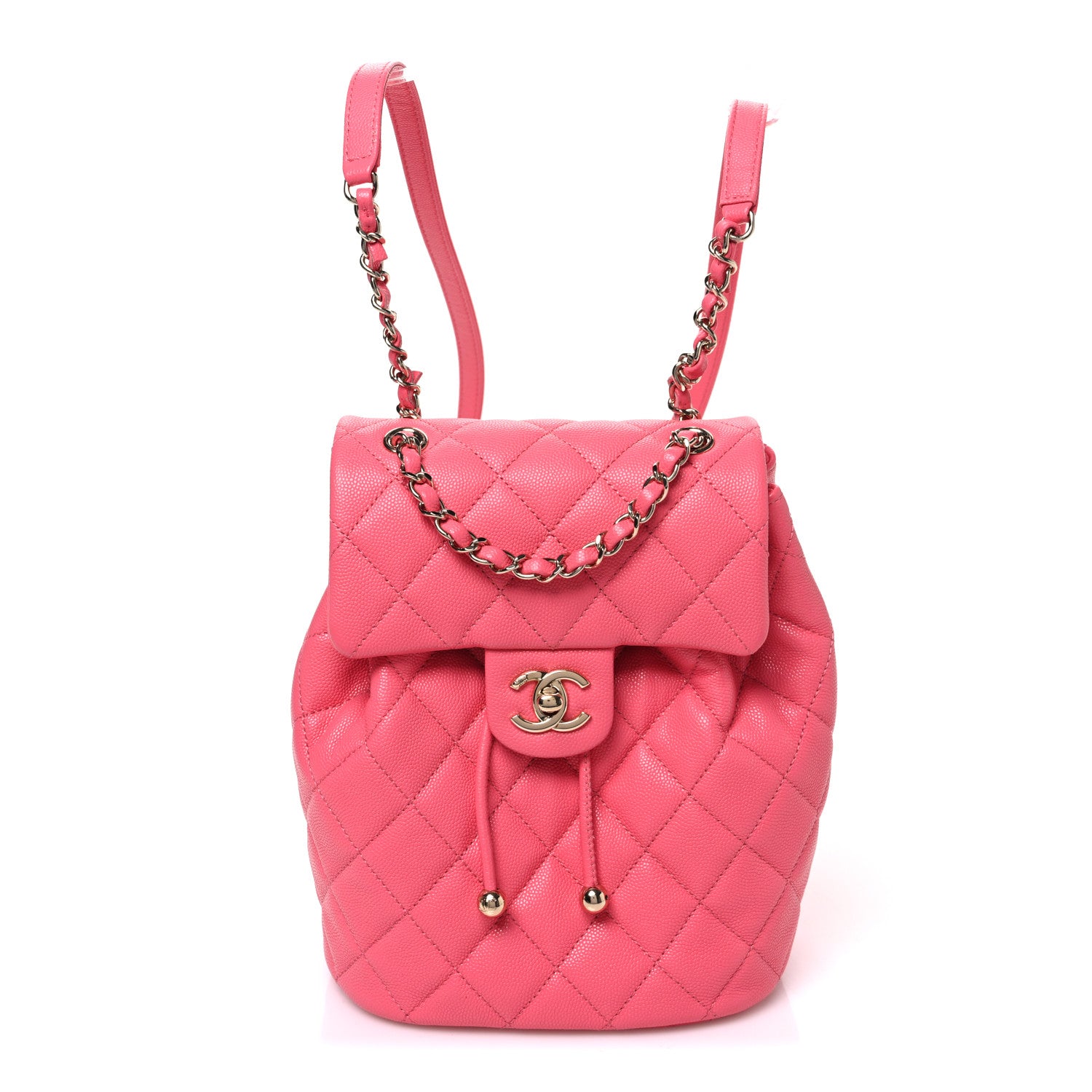 Chanel Caviar Quilted Mini Urban Spirit Backpack Pink 1 of 9
