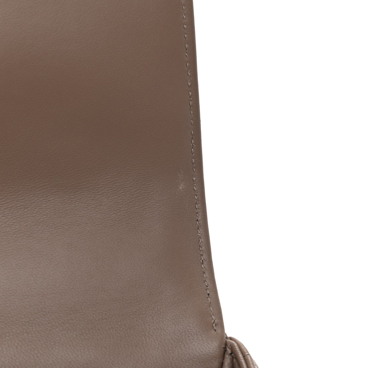 Calfskin Cannage Medium Caro Bag Taupe