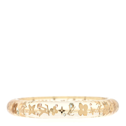 Louis Vuitton Resin Swarovski Small Inclusion Bracelet PM Transparent 1 of 3