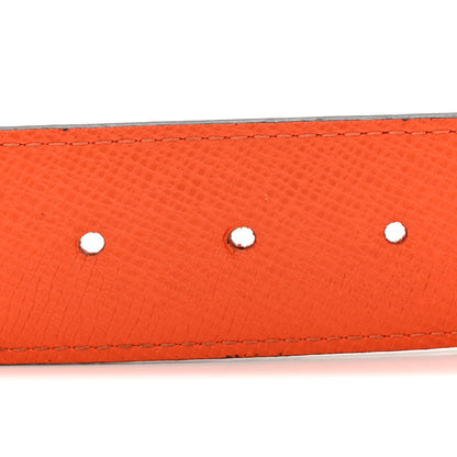 Louis Vuitton Calfskin Monogram 40mm LV Reversible Belt 95 38 Orange 6 of 7
