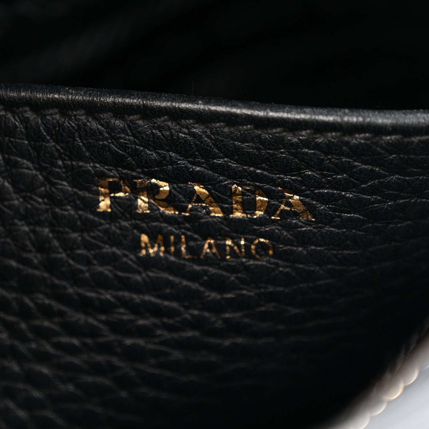 Prada Vitello Daino Crossbody Bag Black 6 of 13