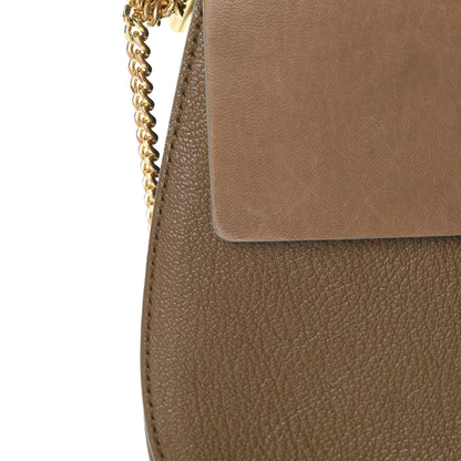 Chloe Grained Lambskin Drew Shoulder Bag Woody Khaki 15 of 16