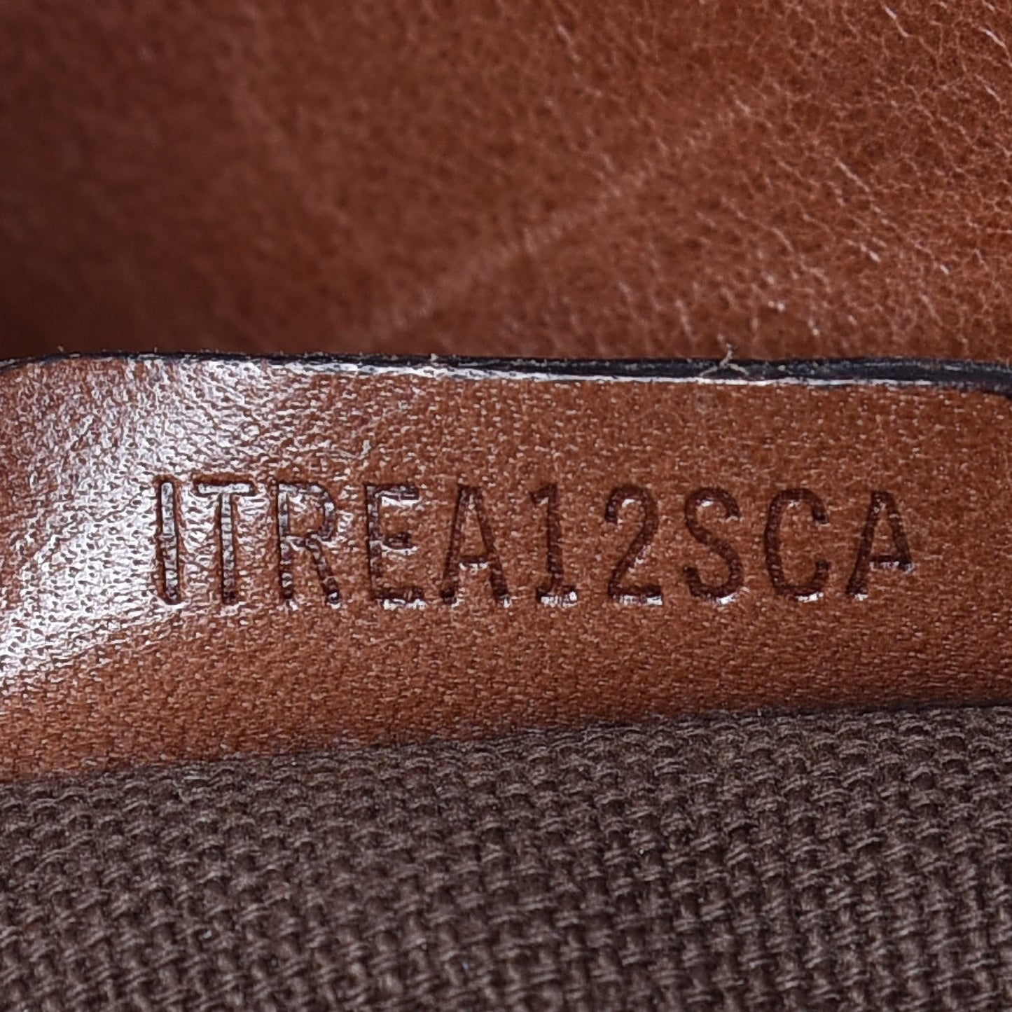 House Check Bridle Calfskin Rowan Tote Dark Tan