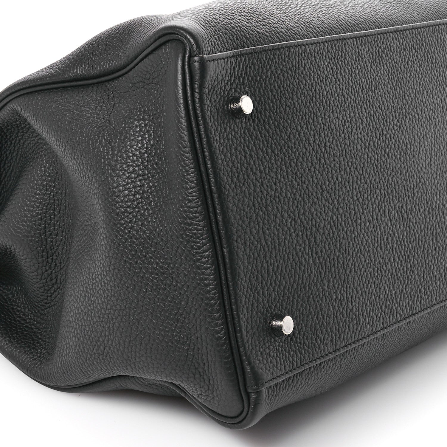 Hermes Taurillon Clemence Voyage Kelly 50 Black 9 of 10