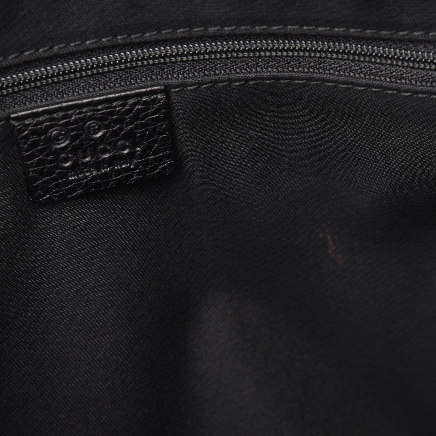 Gucci Nylon Monogram Medium Abbey Tote Black 10 of 10