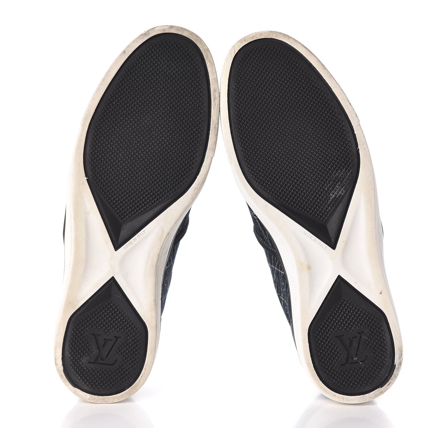 Louis Vuitton Canvas Victory Boats Slip On Sneakers 6.5 Pacific Blue 5 of 13