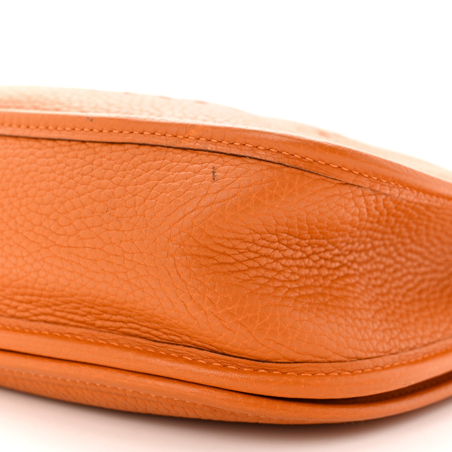Hermes Taurillon Clemence Evelyne II PM Orange 10 of 11