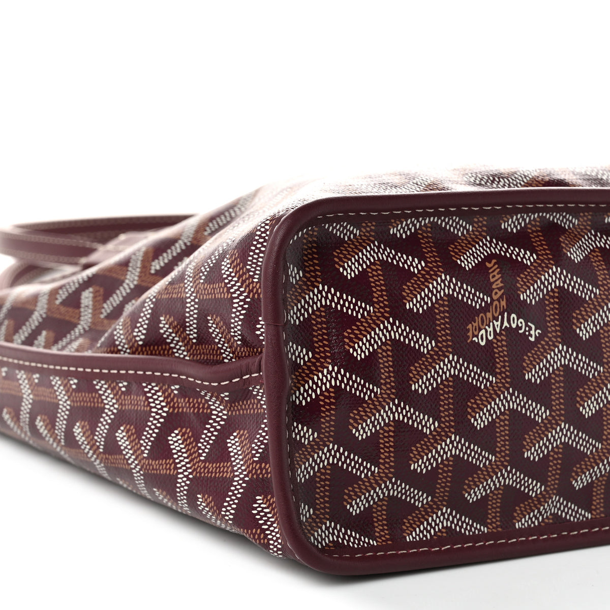 Goyard Goyardine Reversible Mini Anjou Burgundy 15 of 17