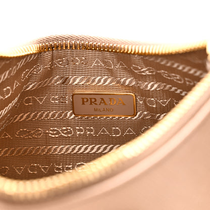 Prada Saffiano Lux Re-Edition Mini Shoulder Bag Cammeo 6 of 9