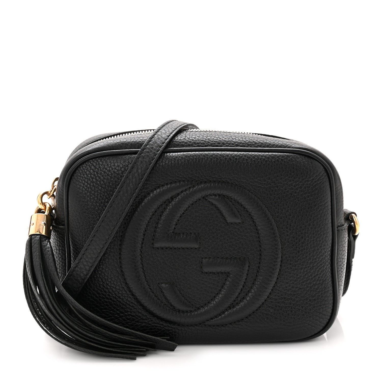 Gucci Pebbled Calfskin Small Soho Disco Bag Black 1 of 11