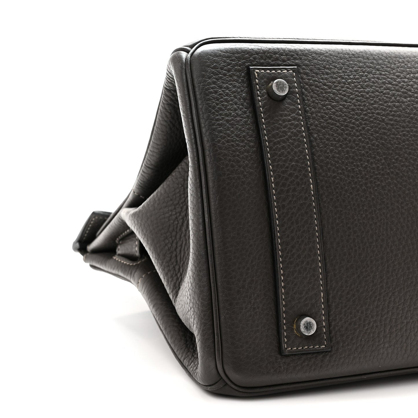 Taurillon Clemence JPG Birkin 42 Graphite