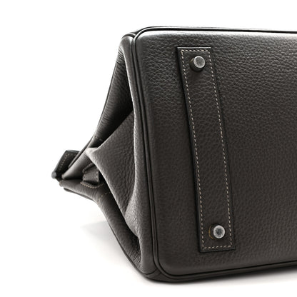 Hermes Taurillon Clemence JPG Birkin 42 Graphite 9 of 10